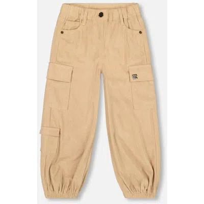 DEUX PAR DEUX DEUX PAR DEUX PARACHUTE CORDUROY PANTS WITH CARGO POCKETS