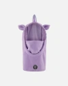 Deux Par Deux Polar Fleece Balaclava For Ski Helmet Unicorn In Purple