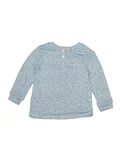 Pre-owned Deux Par Deux Kids' Pullover Sweater In Blue