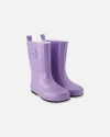 Deux Par Deux Kids'  Rain Boots In Purple