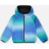 Deux Par Deux Softshell Gradient Jacket In Multi