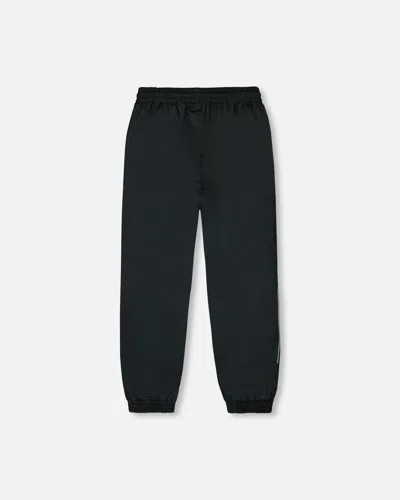 Deux Par Deux Kids' Splash Pants Black
