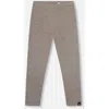 Deux Par Deux Kids'  Super Soft Ribbed Leggings In Gray