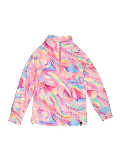 Pre-owned Deux Par Deux Kids' Sweatshirt In Pink