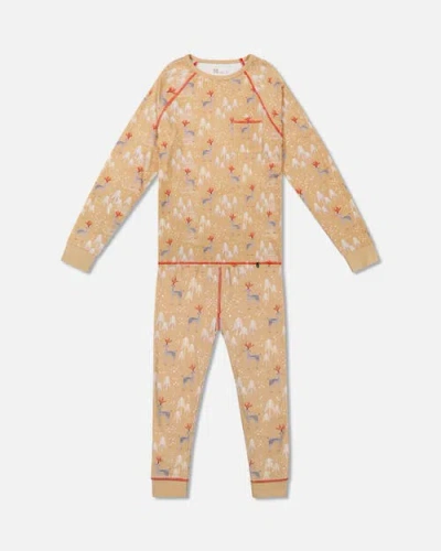 DEUX PAR DEUX TWO PIECE FAMILY CHRISTMAS PAJAMA SET