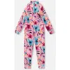 Deux Par Deux Two-piece Thermal Underwear Set Watercolor Flower In Pink
