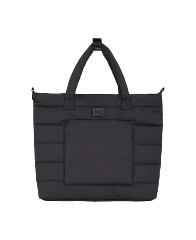 Deux Par Deux Kids'  Unisex Changing Tote In Black