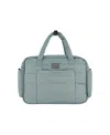 Deux Par Deux Unisex Diaper Bag In Forest Green