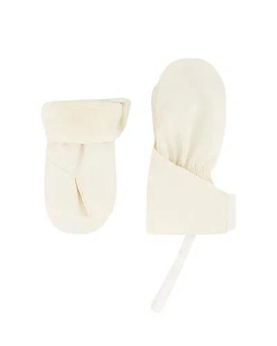 Deux Par Deux Unisex Lined Mittens - Baby In Neutral