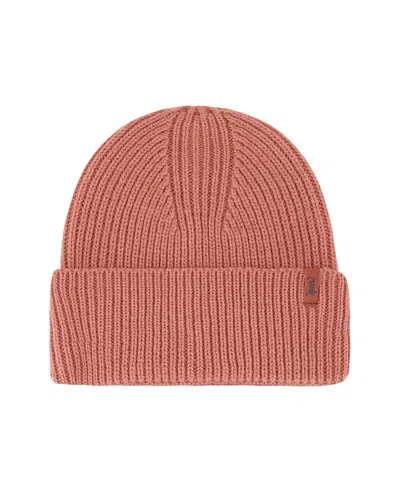 Deux Par Deux Unisex Mid-season Knit Hat - Little Kid, Big Kid In Pink