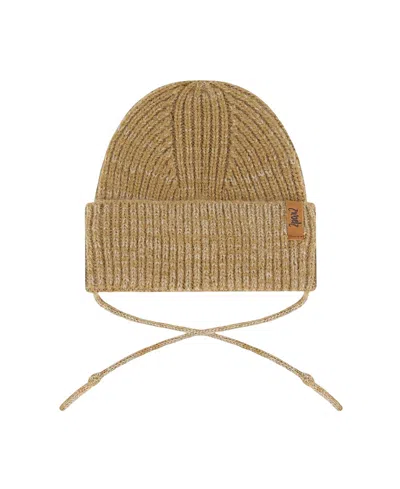 DEUX PAR DEUX DEUX PAR DEUX UNISEX MID-SEASON KNIT HAT WITH STRINGS - BABY