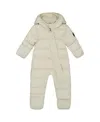 Deux Par Deux Unisex One-piece Cloud Compressible Snowsuit Designed For Car Seat - Baby In Neutral