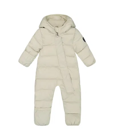 Deux Par Deux Unisex One-piece Cloud Compressible Snowsuit Designed For Car Seat - Baby In Neutral