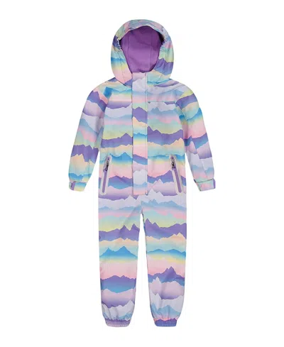 DEUX PAR DEUX DEUX PAR DEUX UNISEX PRINTED MID-SEASON ONE-PIECE OUTERWEAR - LITTLE KID