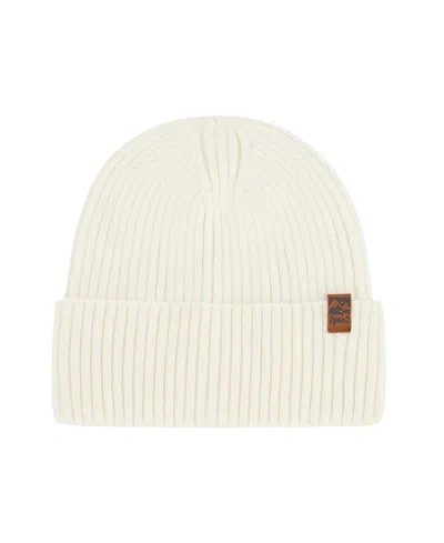 Deux Par Deux Unisex Rib Knit Beanie Hat - Little Kid, Big Kid In Neutral