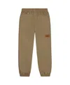 Deux Par Deux Kids Unisex Splash Pants Taupe In Taupe
