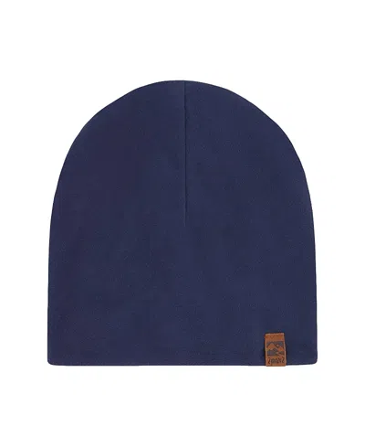 Deux Par Deux Unisex Stretch Jersey Beanie - Baby In Blue