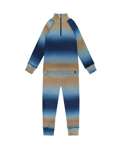 DEUX PAR DEUX DEUX PAR DEUX UNISEX TWO-PIECE THERMAL UNDERWEAR SET - BIG KID