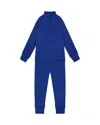 Deux Par Deux Unisex Two-piece Thermal Underwear Set - Little Kid In Blue