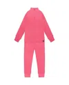 Deux Par Deux Unisex Two-piece Thermal Underwear Set - Little Kid In Pink