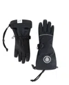 Deux Par Deux Unisex Winter Teknik Gloves - Little Kid, Big Kid In Black