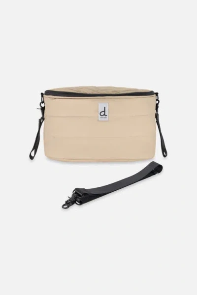 Deux Par Deux Water-repellent 6-pocket Stroller Strap Mini Diaper Bag In Neutral