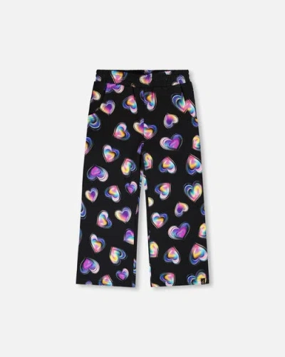 DEUX PAR DEUX DEUX PAR DEUX WIDE LEG FLEECE PANTS