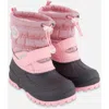 Deux Par Deux Kids'  Winter Boots In Pink