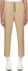 Deva States Beige Midtown Trousers In Cream
