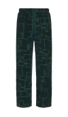 Deva States Circuit Corduroy Easy Pants In 绿色
