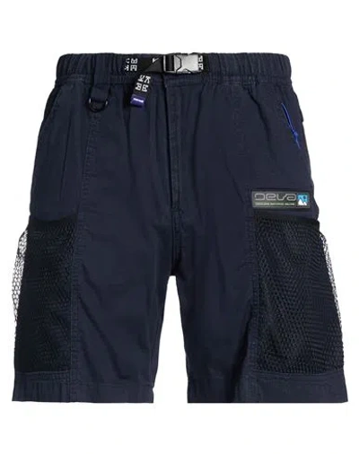 Deva States Devá States Man Shorts & Bermuda Shorts Midnight Blue Size M Cotton