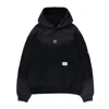 Deva States Black Solar Hoodie In Black