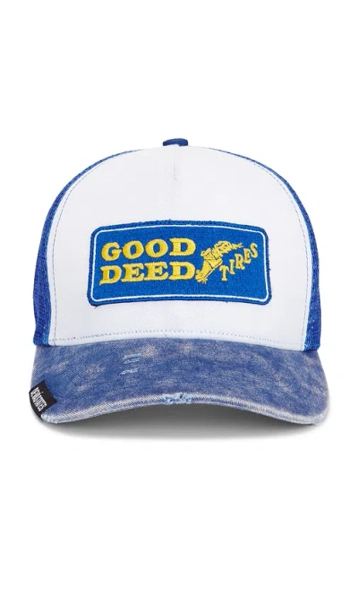 Deva States Good Deed Trucker Cap In Blue