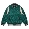 Deva States Jacket  Forever Baseball Jacket In Green