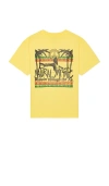 Deva States Mystic Retro T-shirt In Yellow