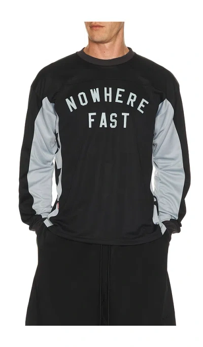 Deva States Static Long Sleeve Mesh Jersey In Multi