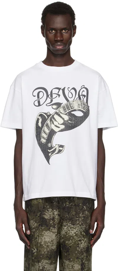 Deva States White Rhapsody Gfx T-shirt