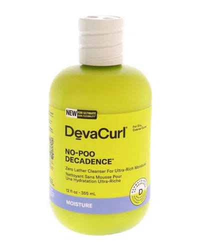 Devacurl 12oz No-poo Decadence Cleanser In Transparent