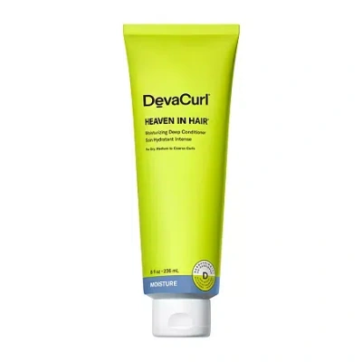 Devacurl Heaven In Hair Moisturizing Deep Conditioning Hair Mask 8 Oz. In Transparent