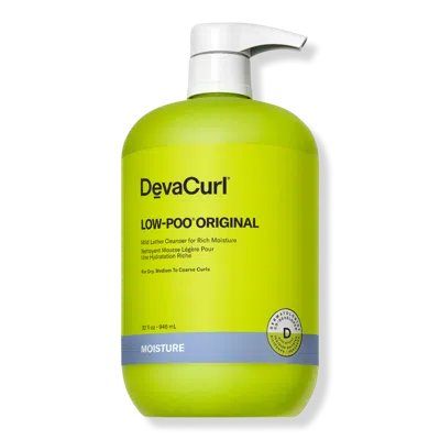Devacurl Low-poo Original Mild Lather Cleanser For Rich Moisture - 32.0 oz
