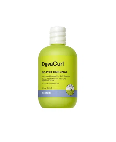 Devacurl No-poo Original Zero Lather Cleanser, 12 Oz. In No Color