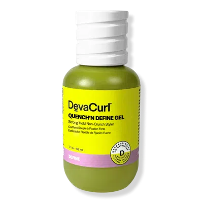 Devacurl Quench'n Define Gel Strong Hold Non-crunch Styler - 3.0 oz