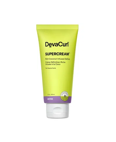 Devacurl Rich Coconut-infused Definer Supercream, 3 Oz. In No Color