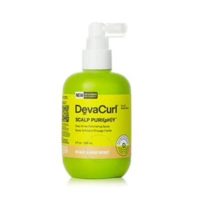 Devacurl Scalp Puri(ph)y Easy-rinse Exfoliating Spray 8 oz Hair Care 815934027449 In Aqua