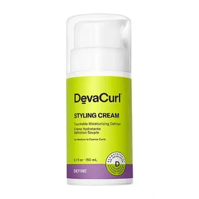 Devacurl Styling Hair Cream 5.1 Oz. In Green