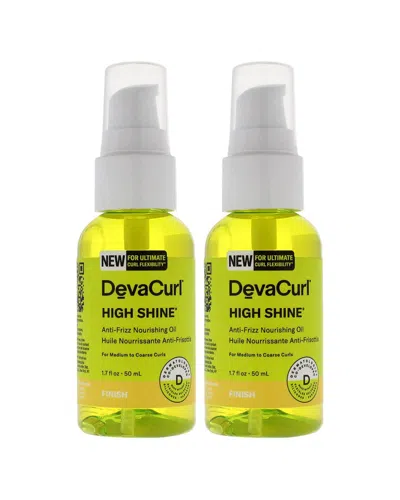 DEVACURL DEVACURL UNISEX 1.7OZ HIGH SHINE NOURISHING ANTI-FRIZZ OIL-NP - PACK OF 2