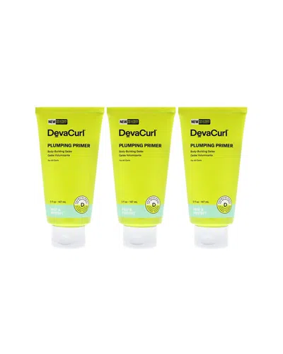 Devacurl Unisex 5oz Plumping Primer Gel-np - Pack Of 3