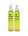 Devacurl Unisex 5oz Supermousse-np - Pack Of 2 In Yellow