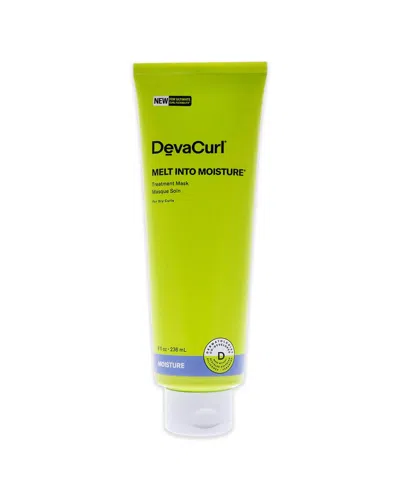 Devacurl Unisex 8oz Melt Into Moisture Treatment Mask In Transparent