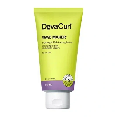 Devacurl Wave Maker Hair Cream 5 Oz. In Green